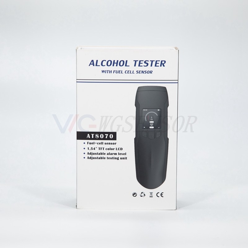OEM/ODM Fuel Cell Breathalyzer Portable Alcohol Tester WG8070